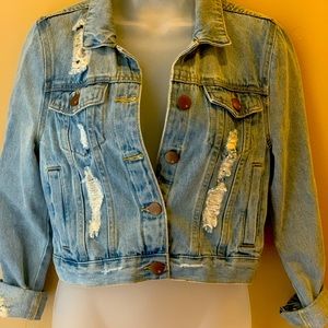 Women’s Jean Jacket by brand 91. Size 2.